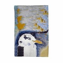 Gull Portrait Right Kitchen Towel