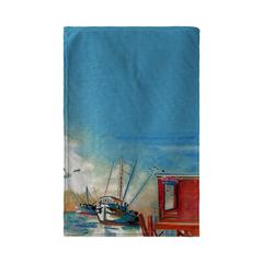 Shrimp Boat Kitchen Towel