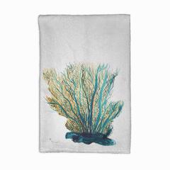 Blue Coral Kitchen Towel