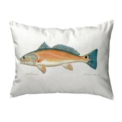 Red Drum Left Large Noncorded Pillow