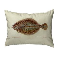 Flounder Left Large Noncorded Pillow