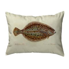 Flounder Right Large Noncorded Pillow