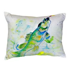 Yellow Perch No Cord Pillow 16x20
