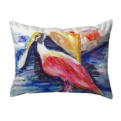 Spoonbill No Cord Pillow 16x20