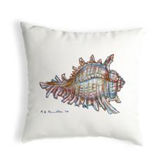Conch No Cord Pillow 18x18