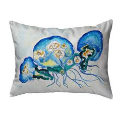 Multi Jellyfish Noncorded Indoor/Outdoor Pillow 16x20