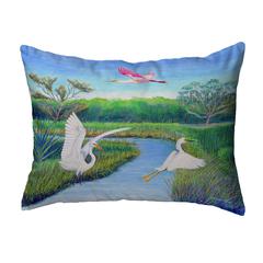 Marsh Wings No Cord Pillow 16x20