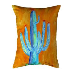 Tall Cactus No Cord Pillow 16x20