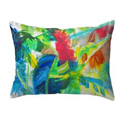 Abstract Palms No Cord Pillow 16x20