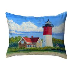 Nauset Lighthouse, MA No Cord Pillow 16x20