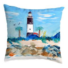 Tybee Lighthouse, GA No Cord Pillow 16x20
