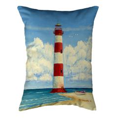 Morris Island Lighthouse, SC No Cord Pillow 16x20