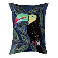 Toucan 16x20 No Cord Pillow