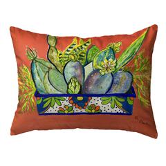 Cactus in Planter Large Noncorded Pillow 16x20