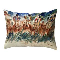 Tight Race Large Noncorded Pillow