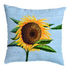 Sleepy Sunflower No Cord Pillow 16x20