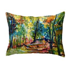 Fall Forest No Cord Pillow 16x20