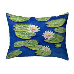 Lily Pads No Cord Pillow 16x20