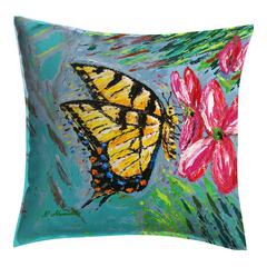 Palette Tiger Swallowtail No Cord Pillow 18x18