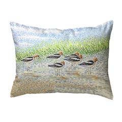 Summer Avocets No Cord Pillow 16x20