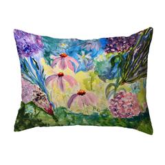 Pink Garden No Cord Pillow 16x20