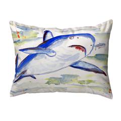 Shark No Cord Pillow 16x20