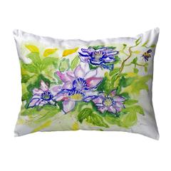 Clematis No Cord Pillow 16x20