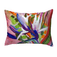 Betsy's Bird of Paradise No Cord Pillow 16x20