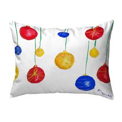 Christmas Ornaments No Cord Pillow 16x20