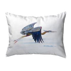 Eddie's Blue Heron No Cord Pillow 16x20