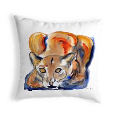 Cougar No Cord Pillow 18x18