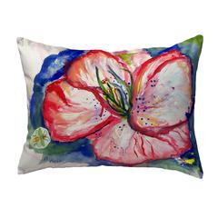 Hibiscus No Cord Pillow 16x20