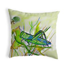 Grasshopper No Cord Pillow 18x18