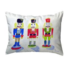 Nut Crackers No Cord Pillow 16x20