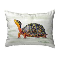Happy Turtle No Cord Pillow 16x20