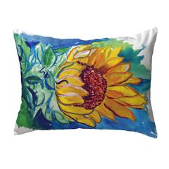 Windy SunFlower No Cord Indoor/Outdoor Pillow 16x20