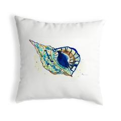 Betsy's Shell No Cord Pillow 18x18