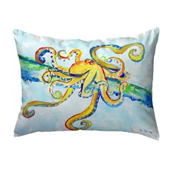 Crazy Octopus No Cord Pillow 16x20