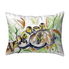 Ducklings No Cord Pillow 16x20