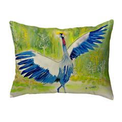 Dancing Crane No Cord Pillow 16x20