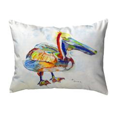 Heathcliff Pelican No Cord Pillow 16x20