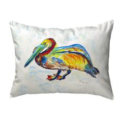 Gertrude Pelican No Cord Pillow 16x20