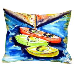 Kayaks No Cord Pillow 16x20