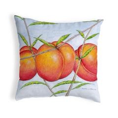 Peaches Noncorded Pillow 18x18