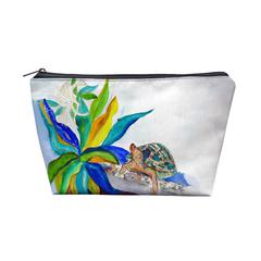 Turtle & Lily Pouch 8.5x6