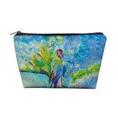 Green Parrot II Pouch 8.5x6
