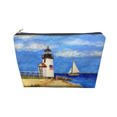 Brant Point Lighthouse, MA Pouch 8.5x6
