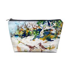 Trees & Beach Pouch 8.5x6