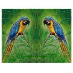 Blue Macaw Place Mat Set of 4