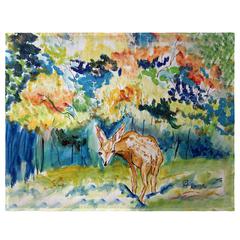 Fall Fawn Place Mat Set of 4